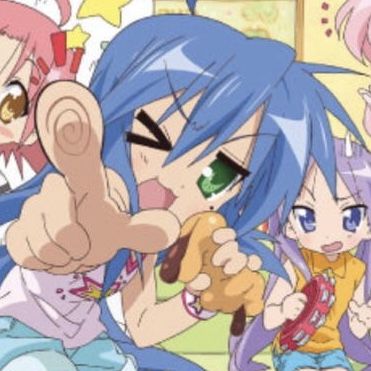 Lucky Star, An Anime, Anime Character, Hair, Anime, Blue