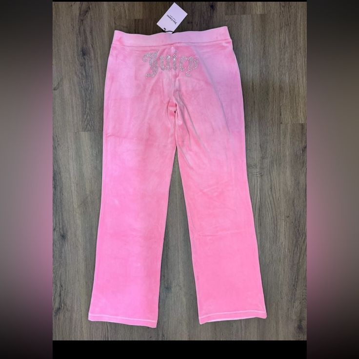 Questions? Leave A Comment Below! Light Pink Velour Pants, Juicy Couture Pants, Couture Pants, Juicy Couture, Track Pants, Pant Jumpsuit, Light Pink, Pants For Women, Track