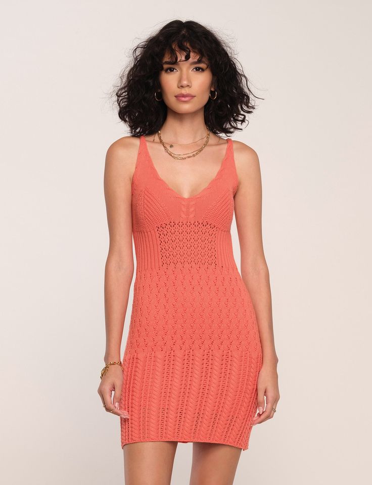 https://vimeo.com/manage/videos/756490171 Summer Pointelle Knit Crochet Dress, Summer Crochet Dress In Pointelle Knit, Summer Crochet Dress With Pointelle Knit, Summer Crochet Pointelle Knit Dress, Summer Pointelle Knit V-neck Crochet Dress, Chic Summer Open Knit Mini Dress, Chic Open Knit Mini Dress For Summer, Fitted Knit Mini Dress For Summer, Chic Summer Crochet Dress With Pointelle Knit