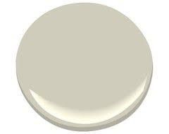 a white paint color with an oval shape