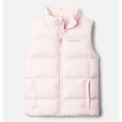 Packed with recycled synthetic insulation, this is the perfect puffer vest for cold, dry winters. Handy zippered pockets keep your phone and other items close from trail to town. Shoes Guide, Kitty Clothes, Columbia Girls, Pink Vest, School Clothes, Cute Preppy Outfits, Columbia Jacket, Cute Everyday Outfits, Clothes Ideas