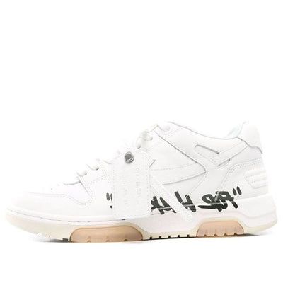 (WMNS) OFF-WHITE Sneakers White OWIA259F21LEA0020110 (SNKR/Skate/Casual/Low Top/Women's/Leather) Off White Sneakers, White Shoes Sneakers, Stylish Sneakers, Sneakers Shoes, White Sneakers, Sneakers White, Golden Goose Sneaker, Air Max Sneakers, Low Top