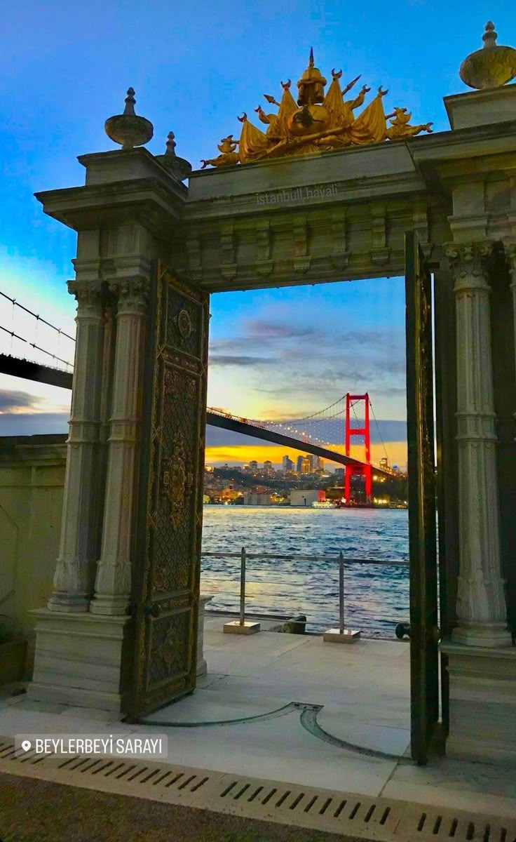 the golden gate to the bay bridge in san francisco, californs as the sun sets