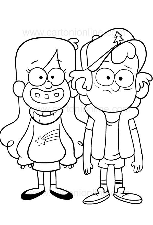 the simpsons family from the simpsons cartoon coloring pages, with one person standing next to another