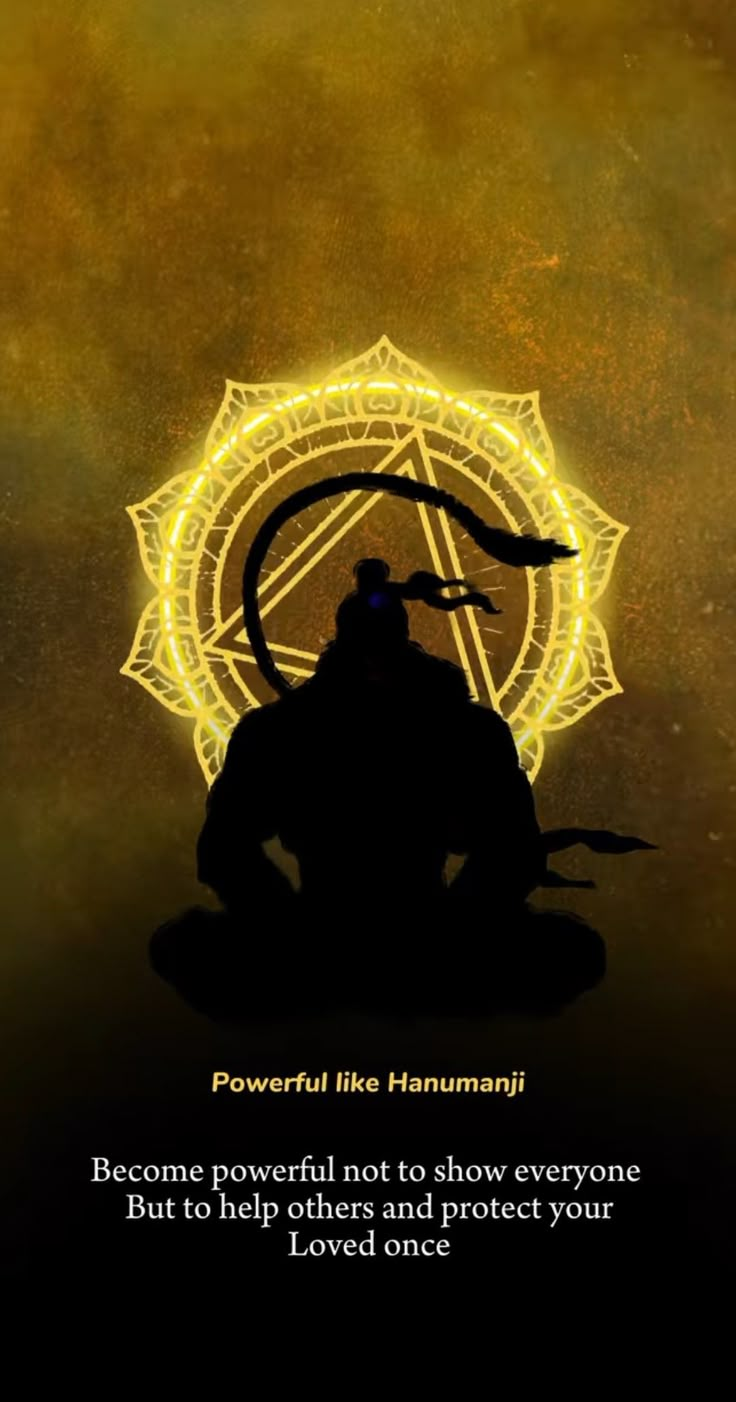 the silhouette of a man with an arrow in his hand and a quote about power