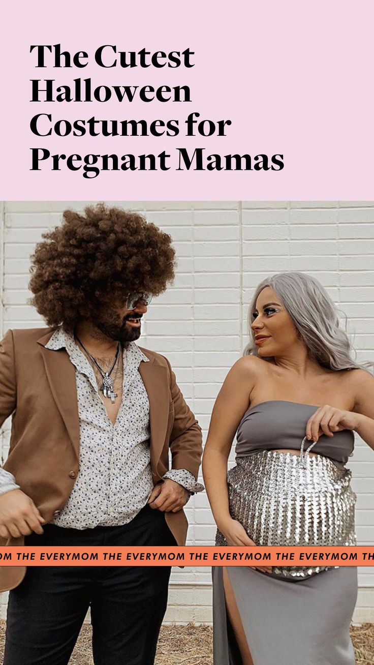 Hot Pregnant Halloween Costume, Pregnant Moon Costume, Mother Nature Pregnant Costume, Disco Ball Costume Pregnant, Pregnant Disco Ball Costume, Couples Pregnant Halloween Costume Ideas, Iconic Pregnant Movie Characters, Pregnancy Halloween Costume, Halloween Costume Ideas Pregnant