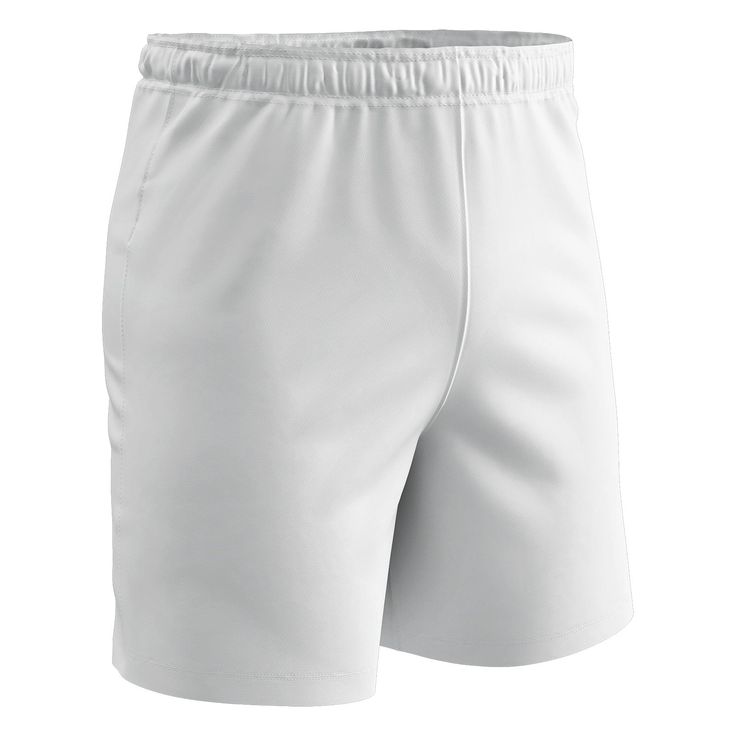 Interlock, 100% polyester lightweight fabric 1.5" covered elastic waistband with drawcord Double needle hemmed leg openings DRI-GEAR technology White Training Bottoms With Elastic Side Panels, White Activewear With Elastic Side Panels For Gym, White Activewear For Gym With Elastic Side Panels, White Gym Activewear With Elastic Side Panels, Training Bottoms With Relaxed Fit And Elastic Waistband, Relaxed Fit Training Bottoms With Elastic Waistband, Elastic Waistband Bottoms For Training With Relaxed Fit, White Activewear With Pockets For Training, White Athleisure Bottoms With Functional Drawstring