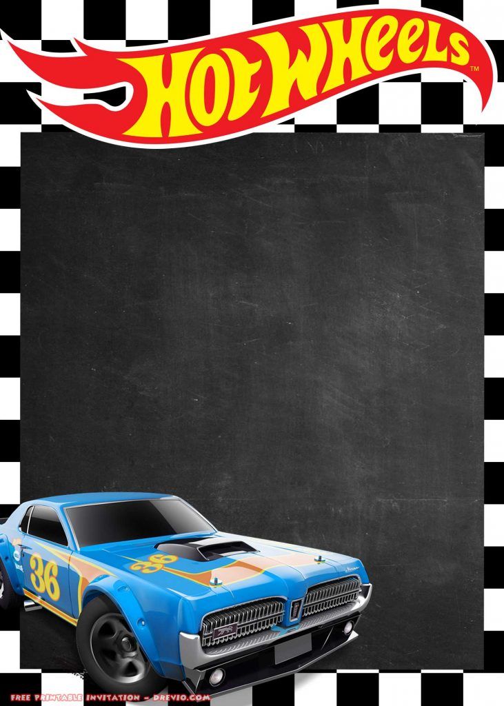 a blue and yellow car with flames on the side in front of a black background