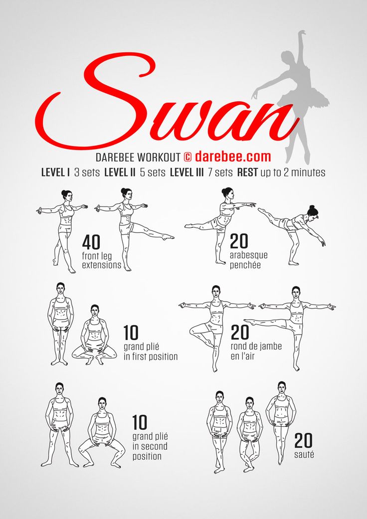 the poster shows how to do squat exercises