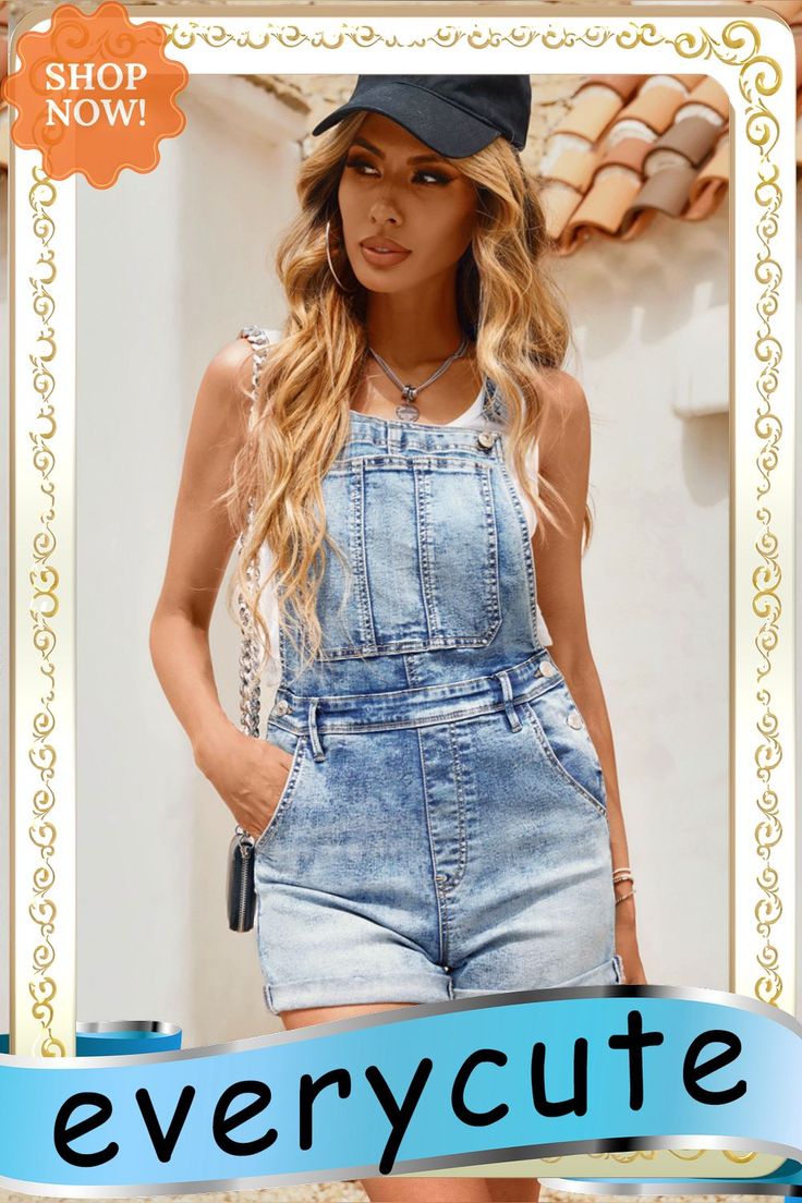 Light Blue Washed Denim Playsuit High Rise Denim Shortalls For Spring, Spring High Rise Medium Wash Shortalls, Spring High-rise Medium Wash Shortalls, Fitted Light Wash Denim Shortalls, Fitted Denim Shortalls In Light Wash, Blue Shortalls With Pockets For Spring, Casual Blue Sleeveless Shortalls, Fitted Blue Washed Denim Jumpsuit, Light Blue Denim Overall Jumpsuit With Pockets