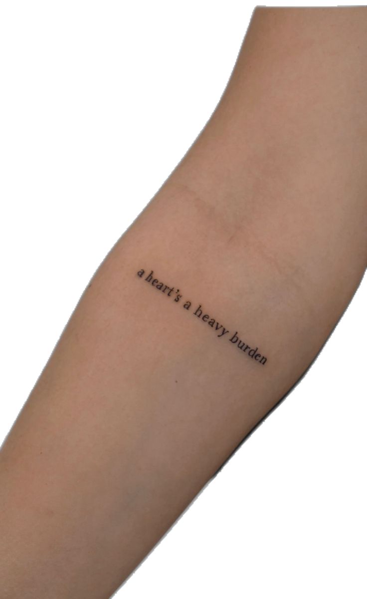 a person's arm with a tattoo that says, i want to be happy enough