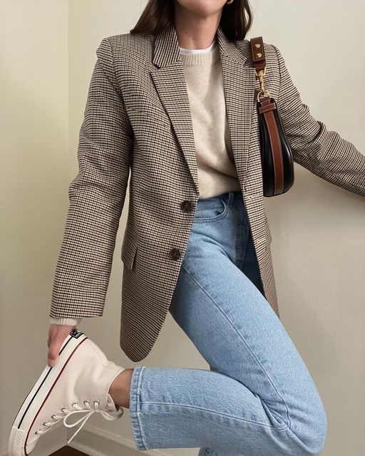 Outfit Chic, Business Casual Outfits For Work, Outfit Jeans, Looks Street Style, Stylish Work Outfits, Casual Work Outfits, Looks Chic, 가을 패션, Work Outfits Women