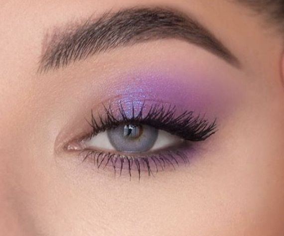 Makeup Look Ideas, Purple Makeup Looks, Pretty Eye Makeup, Prom Eye Makeup, Purple Eye Makeup, Cute Eye Makeup, Swag Makeup, Eye Makeup Pictures, Purple Makeup