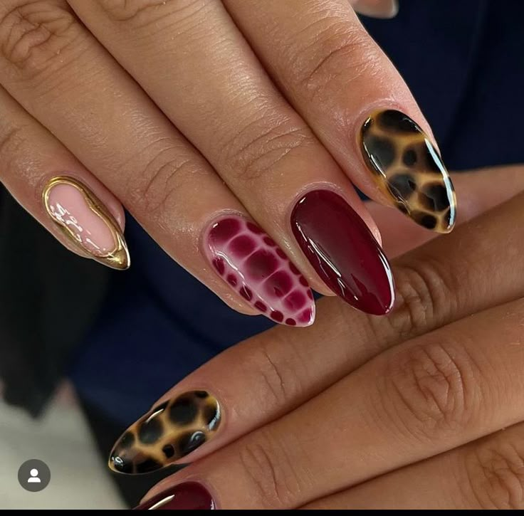 Tortoise Nails, Custom Nails, Nails Brown, Custom Press On Nails, Animal Nails, Nails Fake, Print Nails, Animal Print Nails, Cute Nail Ideas