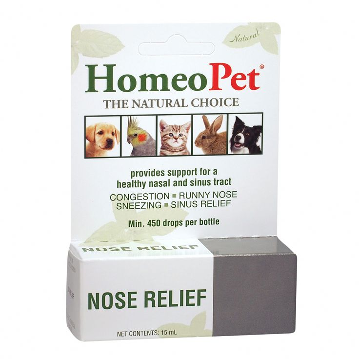 HomeoPet Nose Relief Provides support for a healthy nasal and sinus tract in pets. Sinus Relief, Runny Nose