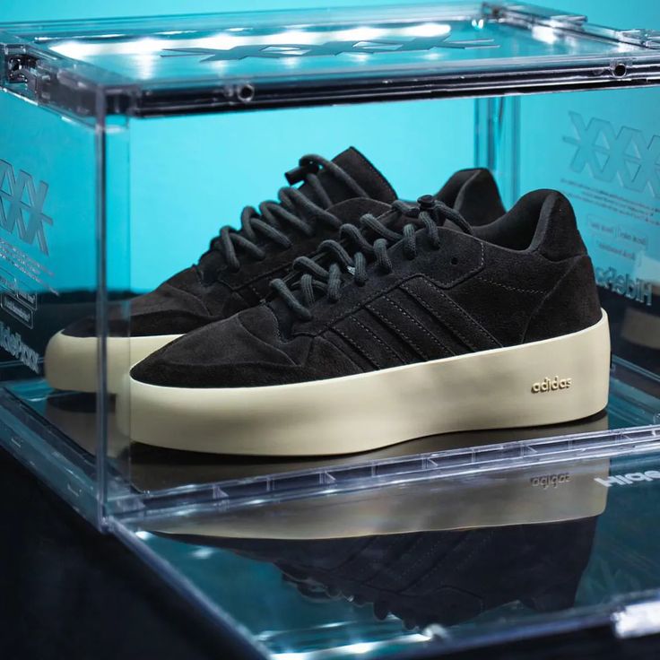 Fear Of God adidas 86 Lo Black | SneakerNews.com Adidas X Fear Of God, Adidas Fear Of God, Fear Of God Shoes, King Shoes, The Fear Of God, Adidas Shoes Mens, S King, Trendy Shoes Sneakers, Adidas Forum