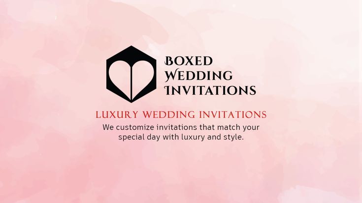 Boxed Wedding Invitations