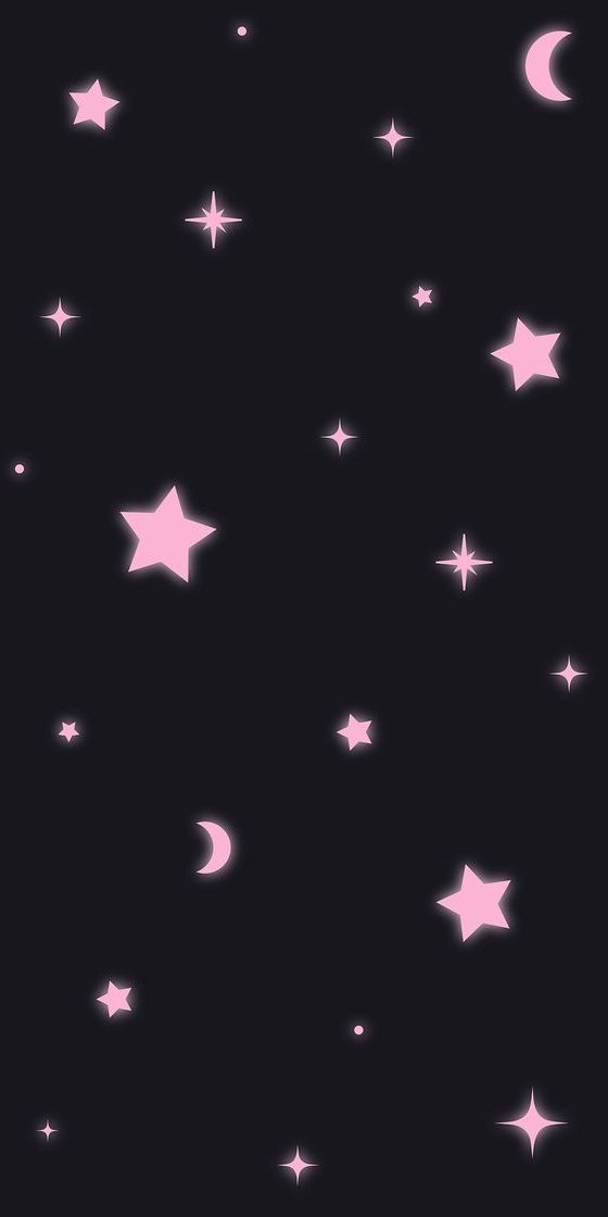 star wallpaper: pink and black Black And Pink Sanrio Wallpaper, Black And Pink Stars Wallpaper, Pink And Black Lockscreen, Pink And Black Wallpaper Aesthetic, K Pop Aesthetic Wallpaper, Pink And Black Aesthetic Wallpaper, Creepy Cute Wallpaper, Black And Pink Aesthetic Wallpaper, Black And Pink Wallpaper Aesthetic