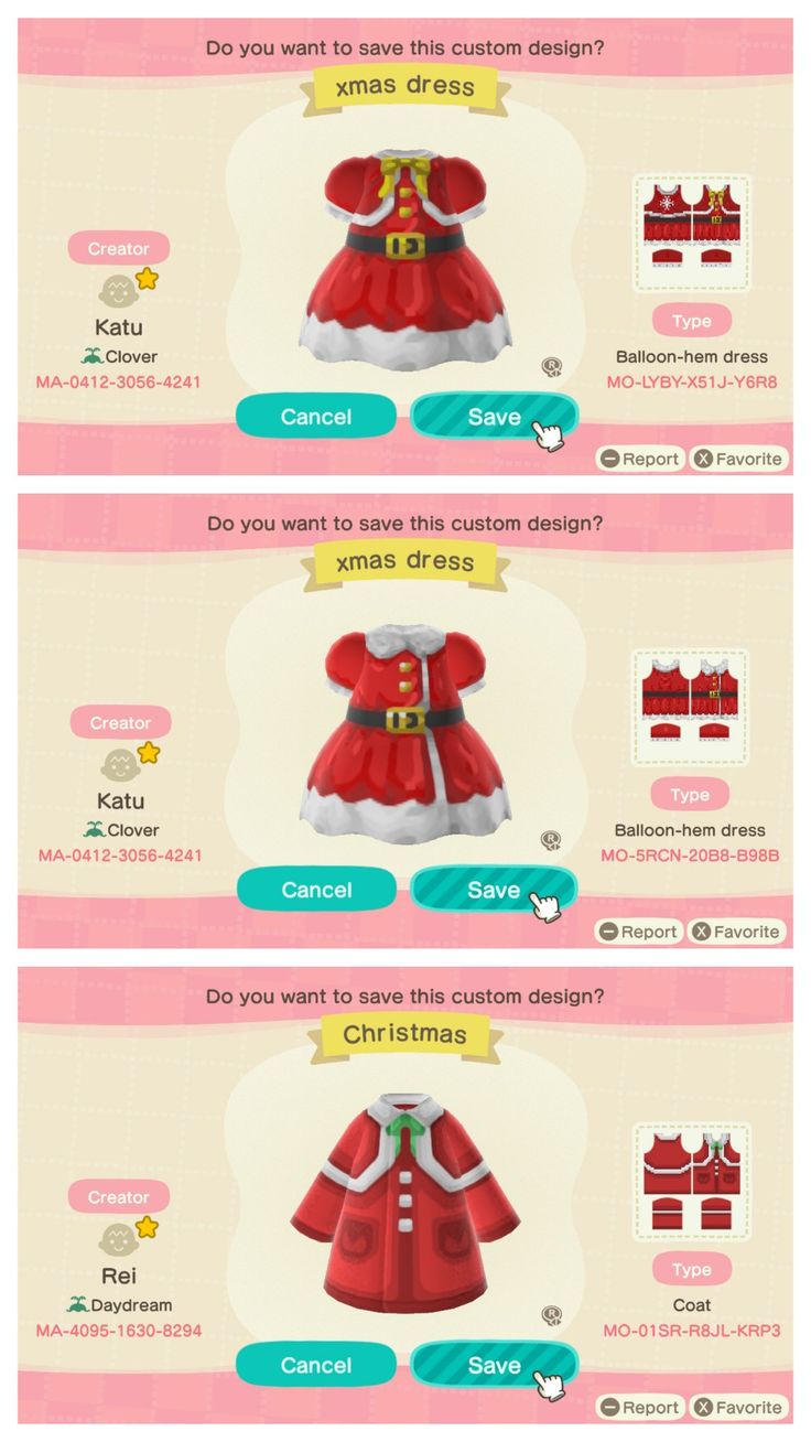 the instructions for how to make a christmas dress in animal crossing new leaf 3ds