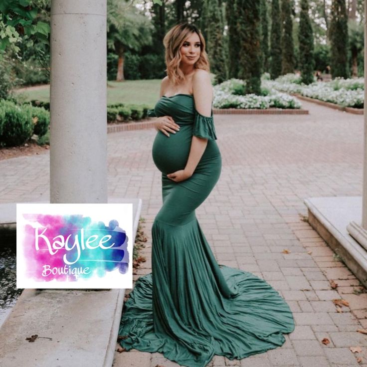 Green Maternity Dress Off The Shoulder Wrap Mermaid Maxi Emerald Green Baby Shower Dress, Green Baby Shower Dress, Green Maternity Dress, Mermaid Maternity Dress, Green Maternity Dresses, Cute Maternity Dresses, Lace Maternity Dress, Green Baby Shower, Dresses Green