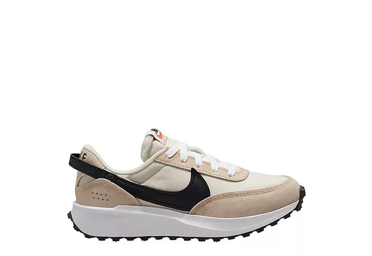 NIKE Womens Waffle Debut Sneaker - TAN Nike Waffle Sneaker, Women S Nike Hibbett Sports, Nike Women Internationalist Sneakers, Popular Nike Shoes Casual, Affordable Round Toe Nike Sneakers, Everyday Sneaker Shoes Womens, Trendy Shoes Sneakers Under 100, Shoes Sneakers Nordstrom, Womens Everyday Nike Shoes