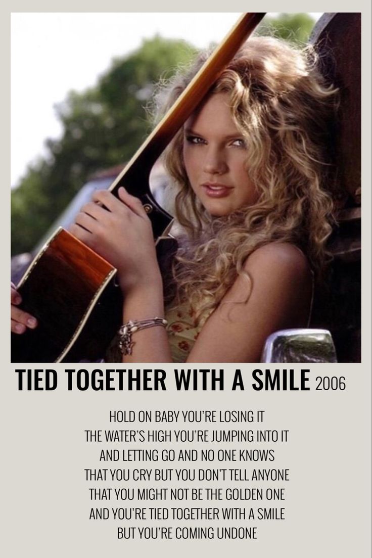 a woman is holding a guitar and posing for a magazine cover with the title picture to burn 2006 taylor swift taylor record repubic records