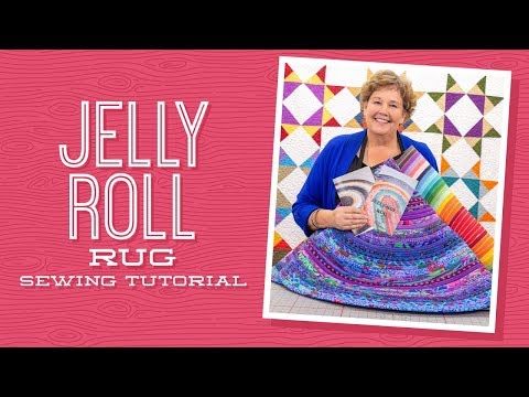 the jelly roll rug is featured in this video