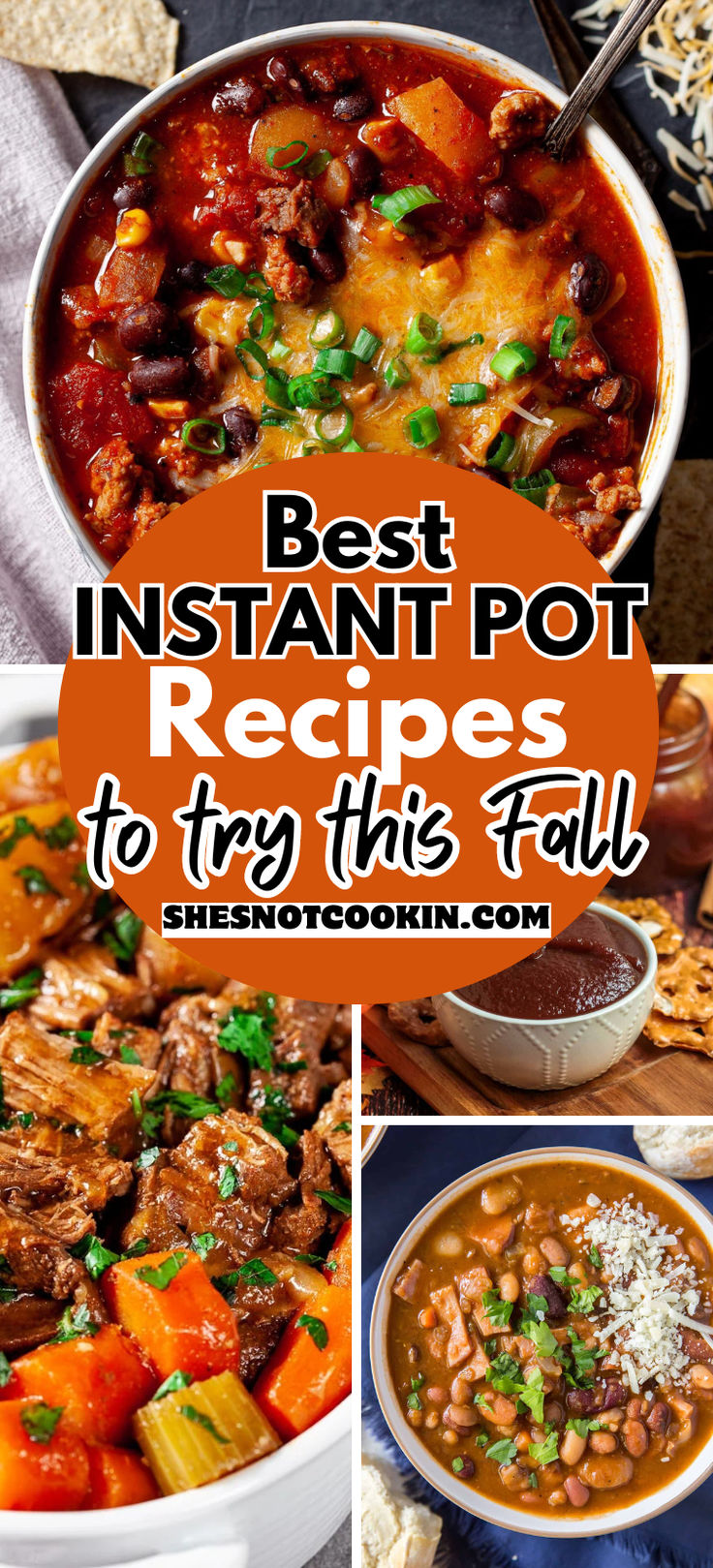 Best instant pot recipes photo collage with text overlay. Good Instapot Recipes, Fall Dinner Recipes Easy Instant Pot, Rainy Day Instant Pot Recipes, Instant Pot Fall Dinner Recipes, Instapot Stew Recipe, 4 Ingredient Instant Pot Recipes, Recipes For Instant Pot Pressure Cooker, Instant Pot Soups Recipes, Easiest Instant Pot Recipes