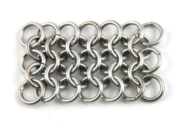 a bunch of metal rings sitting on top of each other