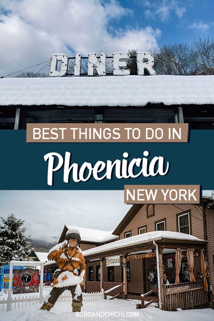 the best things to do in phoenicia, new york on a winter day