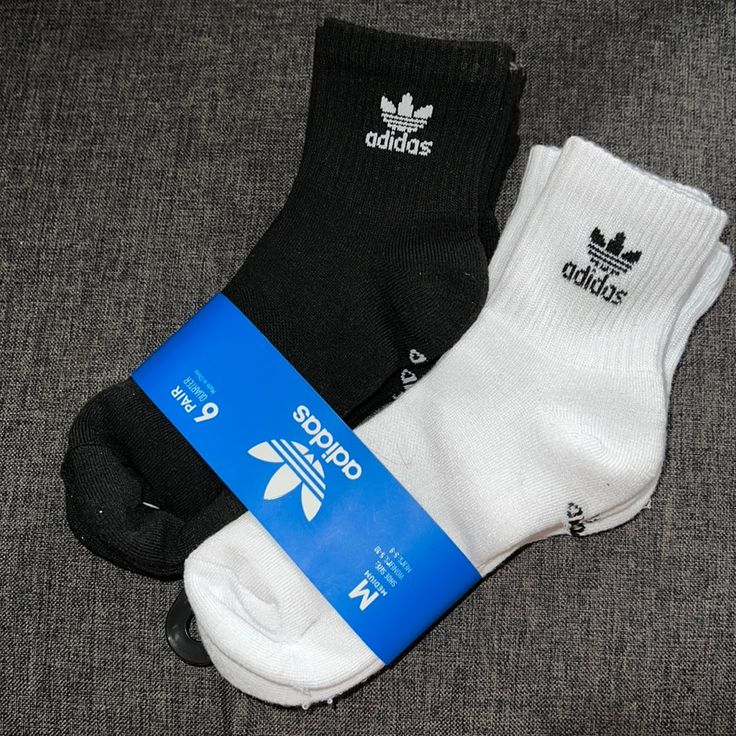 Never Worn, Brand New. Adidas Casual Breathable Socks, Casual Adidas Breathable Socks, Casual Breathable Adidas Socks, Adidas Casual Black Socks, Casual Black Adidas Socks, Socks Adidas, Adidas Socks, Football Gloves, Soccer Socks