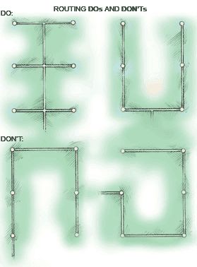 the instructions for how to draw a square and rectangled frame with dots on it