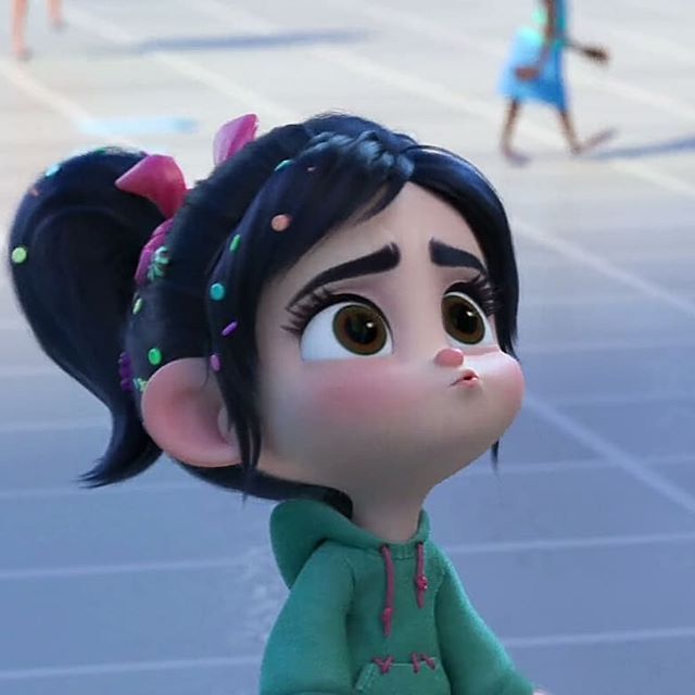 an animated character with black hair and blue eyes is standing on a tennis court, looking up at the sky