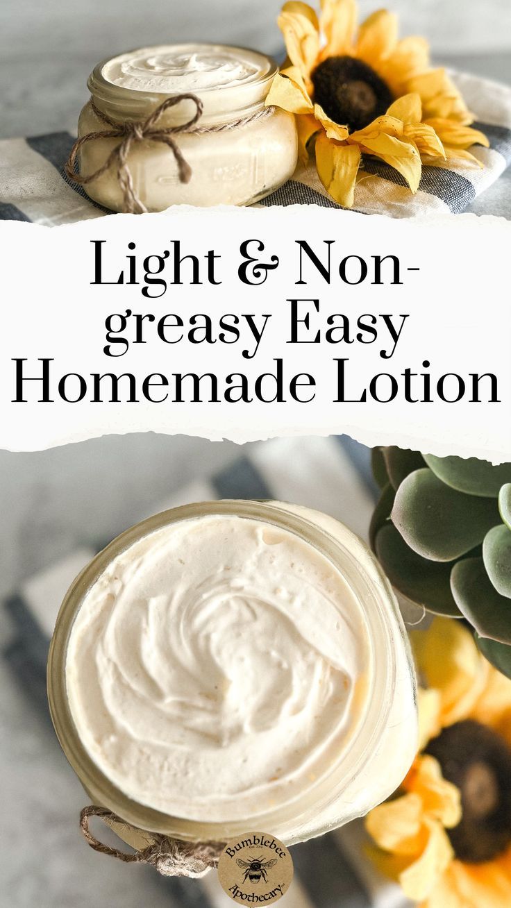 With this DIY lotion recipe, it’s super fun to make your own easy homemade lotion that is light and non greasy. When it comes to skincare, making it yourself is not only loads of fun, it also puts you in total control over the quality of ingredients you use. And you can keep it simple, safe, and totally natural. This DIY lotion recipe is very simple and pure and takes just a few ingredients. Hand Lotion Recipe, Diy Lotion Recipe, Body Lotion Recipes, Diy Body Lotion, Homemade Lotion Recipe, Homemade Body Lotion, Diy Sugar Scrub Recipe, Natural Body Lotion, Lotion Recipe