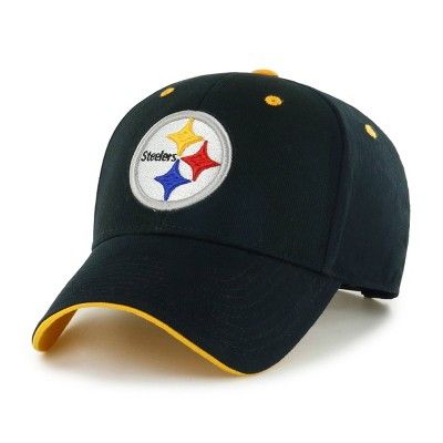 Cheer on the Favorite Team in style with this officially licensed National Football League Hat. Whether you are on campus, attending a game, at school, out for the night or tailgating this cap makes your allegiance unmistakable with team colors and logo. This fully adjustable hat celebrates your favorite team! Curved Bill Hat With Team Logo For Sports Event, Adjustable Throwback Baseball Cap For Game Day, Adjustable Throwback Hats For College, Sports Fan Baseball Cap With Team Logo, Team Spirit Baseball Cap With Team Logo, Baseball Cap With Team Logo For Sports Events, Team Logo Baseball Cap For Sports Events, Team-colored Baseball Cap With Team Logo For Game Day, Baseball Season Team Logo Snapback Hat For Sports Fans