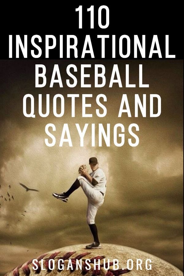 baseball quotes and sayings on the cover of a book with an image of a man pitching