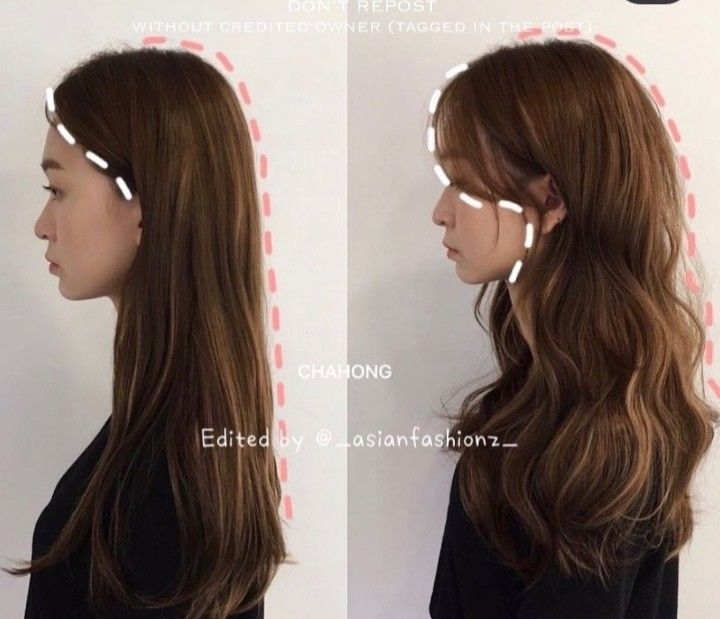 Korean Wave Hairstyle, K Drama Hair, Long Korean Hairstyles, Korean Hair Trends, Korean Wavy Hair, Easy Hairstyles For Short Hair, Wavy Hairstyle, Hair Inspiration Long, Hairstyles For Layered Hair