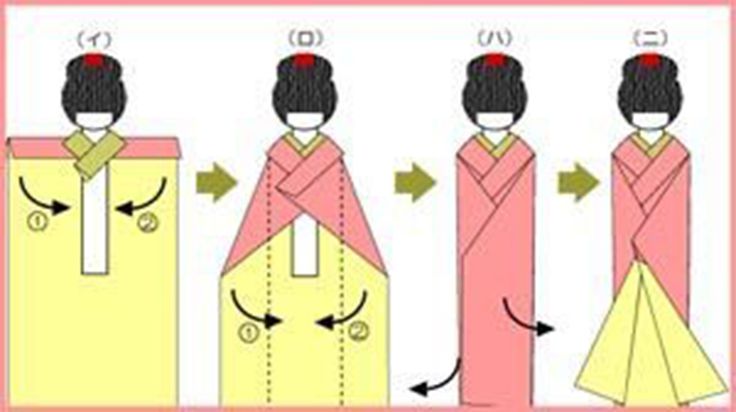 how to fold an origami kimono