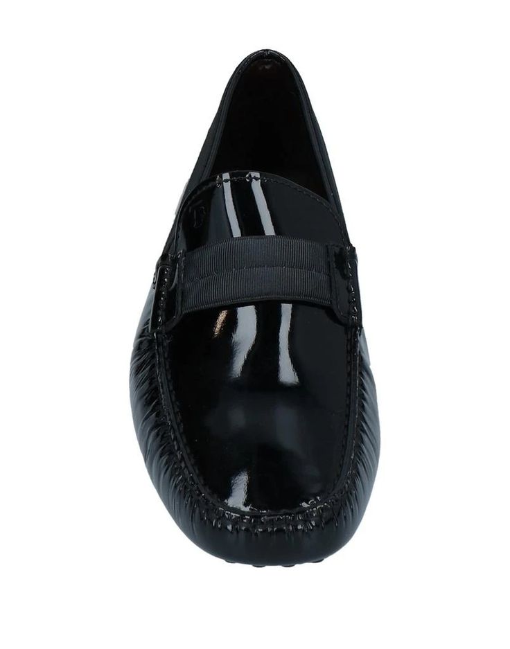 Handcrafted in Italy, these luxury loafers embrace timeless design with modern flair. Buttery soft leather and quality textile uppers breathe prestige, while the flexible yet durable leather lining and pebbled sole promise comfort for all-day wear. Two-tone grosgrain details nod to heritage craft, vibrant against the sophisticated leather or varnished effect. Slip them on to infuse your look with understated Italian elegance wherever passion takes you next. Modern Patent Leather Loafers With Rubber Sole, Modern Patent Leather Loafers With Textured Sole, Designer Patent Leather Loafers With Rubber Sole, Luxury Glossy Loafers For Formal Occasions, Luxury Glossy Finish Loafers For Formal Occasions, Luxury Glossy Finish Loafers For Formal Events, Luxury Glossy Finish Formal Loafers, Business Leather Loafers With Glossy Finish, Glossy Leather Loafers For Business