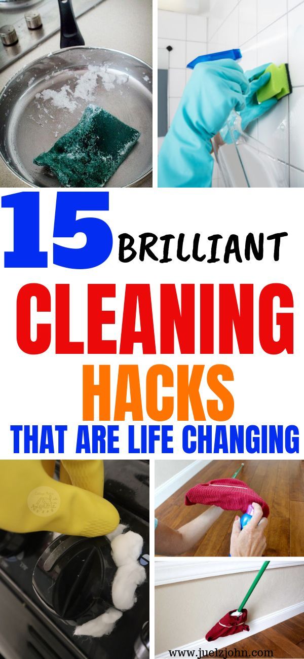 cleaning hacks that are life changing