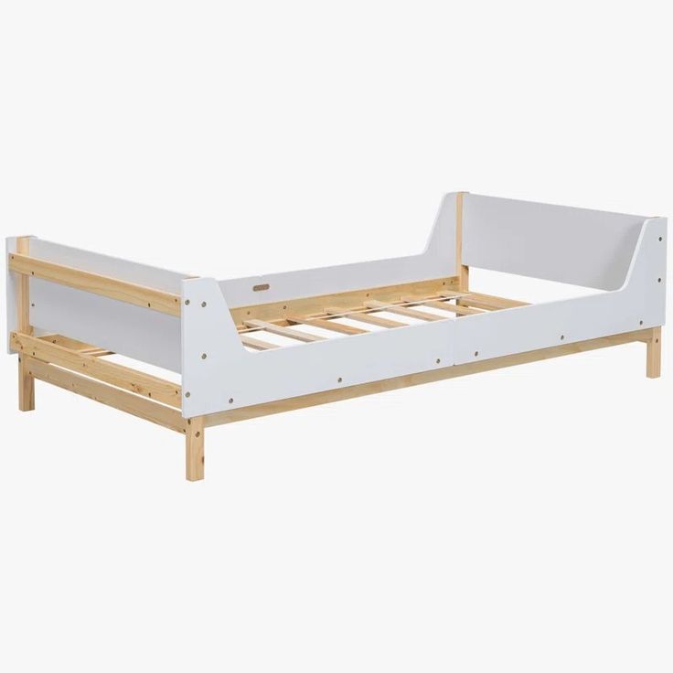 Ebern Designs Twin Bed with Headboard, Footboard, Built-in Bed-end Book Storage Rack | Wayfair Compact Bedroom, Day Bed Frame, Mini Bookshelf, Daybed With Drawers, Built In Bed, Bed With Headboard, Daybed With Storage, Bed End, Teen Bedding