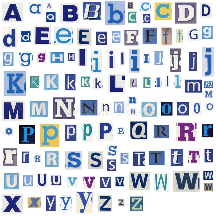 the alphabet is made up of letters and numbers