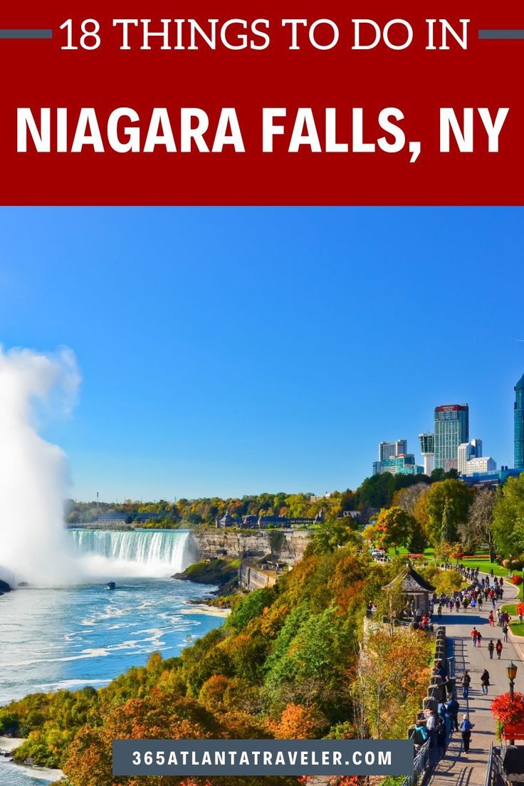 From its immense size, sheer beauty and grand stature, Niagara Falls offers captivating scenery that needs to be witnessed in person. Known as the oldest state park in America, Niagara is home to some of the most fantastic falls in the world. See the falls in a variety of ways, and be prepared to get a little wet. Here are 18 things to do in Niagara Falls NY that you're not going to want to miss. Autumn America, Niagara Falls Vacation, Top Family Vacations, Niagara Falls Trip, York Things To Do, Visiting Niagara Falls, Niagara Falls New York, Niagara Falls Ny, East Coast Travel