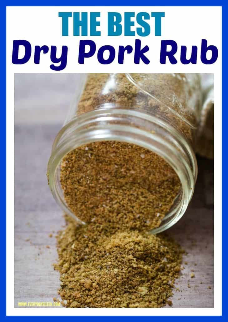 the best dry pork rub recipe