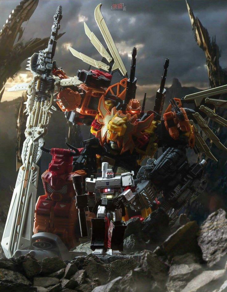 Predaking and Megatron. Transformers Predaking, Predaking Transformers, Transformers Combiners, Transformers Figures, Optimus Prime Art, Original Transformers, Bike Toy, Transformers Masterpiece, Transformers 4