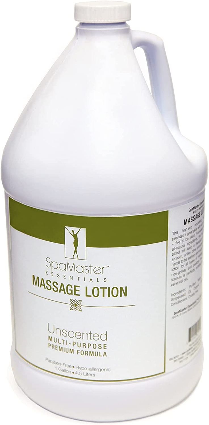 Master Massage Unscented Massage Lotion, 1 Gallon Bottle, White : Amazon.ca: Health & Personal Care Neuromuscular Therapy, Massage Place, Unscented Lotion, Massage Lotion, Massage Equipment, Massage Tables, Deep Tissue, Massage Oil, Oil Free