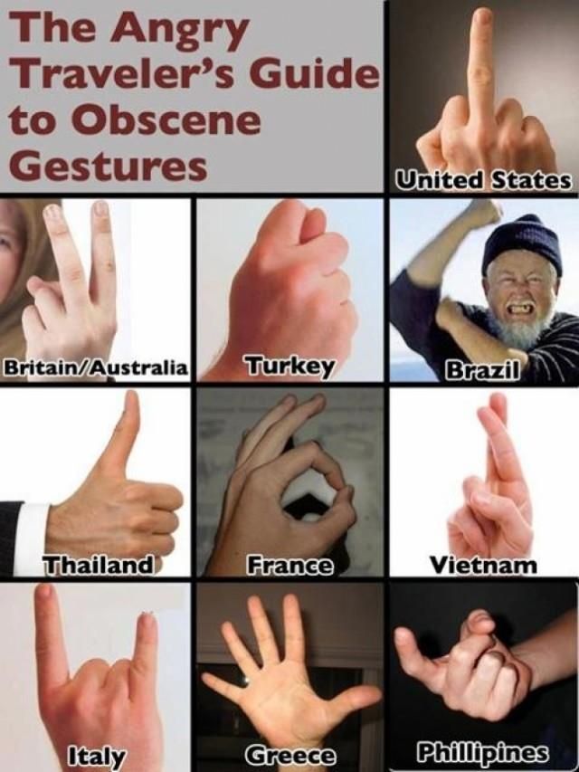 an image of many different gestures for the people to see on their hands and fingers