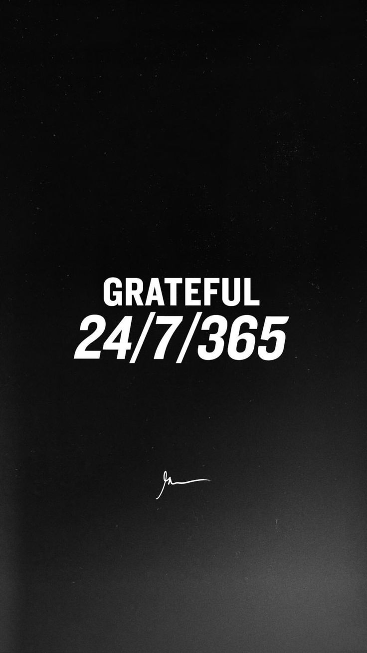 a black and white photo with the words grateful on it