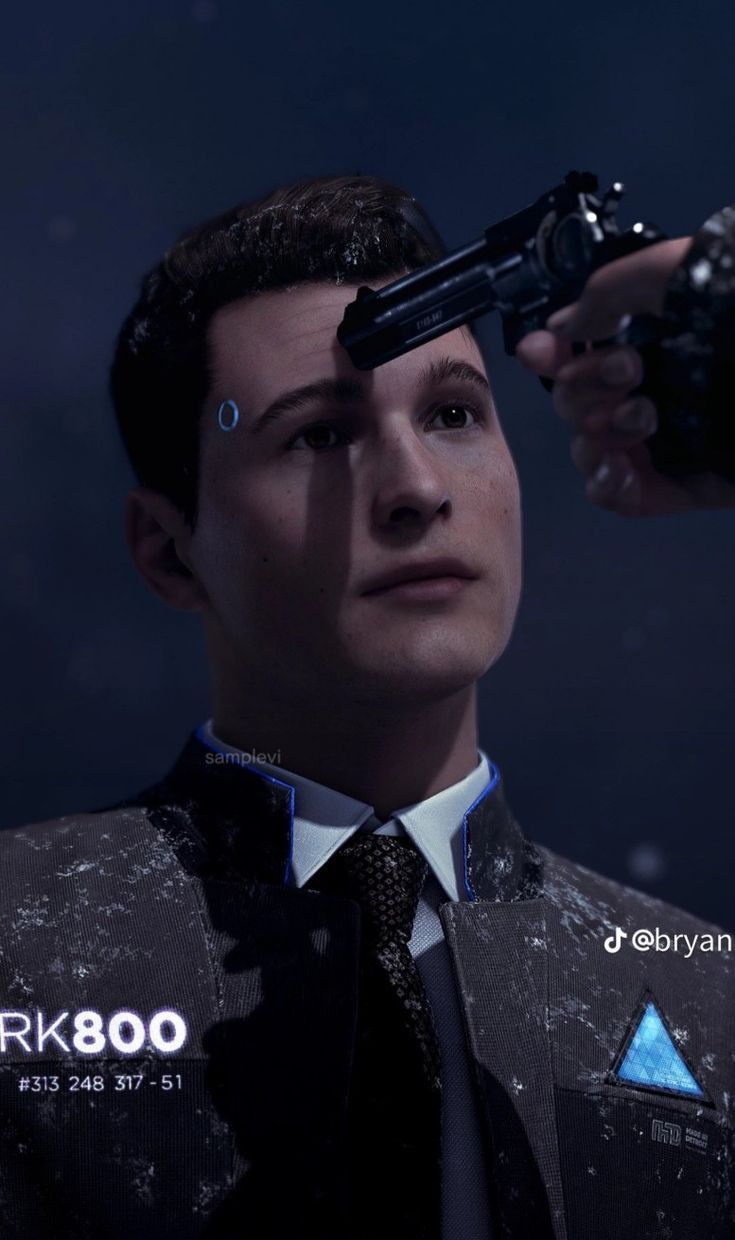 Quantic Dream, Bryan Dechart, Detroit Become Human Connor, Becoming Human, Detroit Being Human, Detroit Become Human, Game Character, Pose Reference, A Man