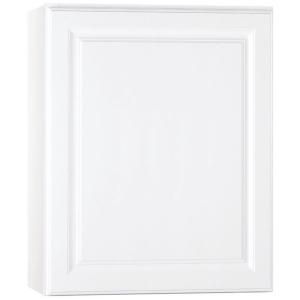 a white kitchen cabinet door on a white background